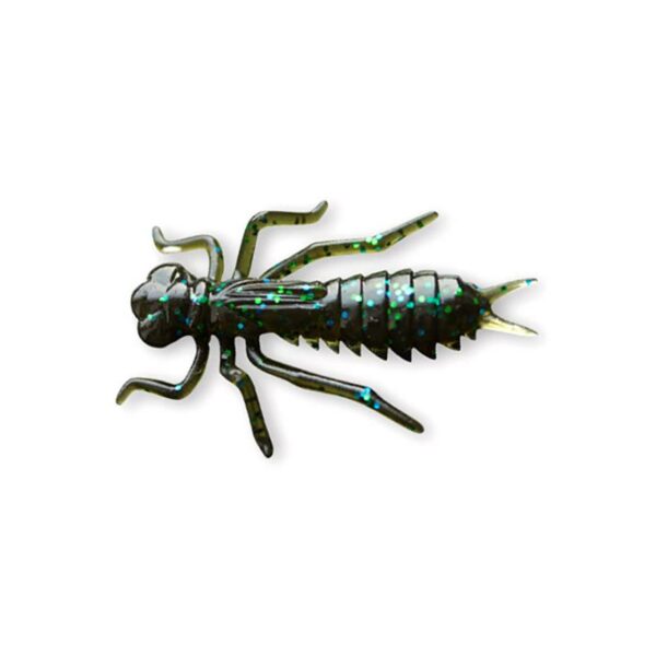 Crazy Fish Kasari 1.6" coloris 42 Green Pumpkin Blue