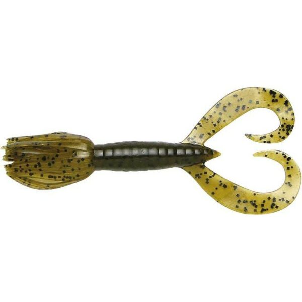 Keitech Little Spider 3,5" coloris Green Pumpkin PP