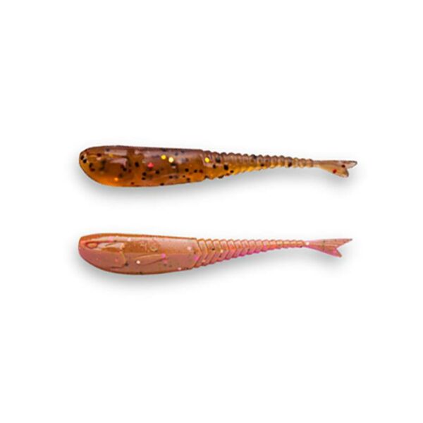 Crazy Fish Glider 1.2"-30mm - 12/32 Ultraviolet And Dark Beer