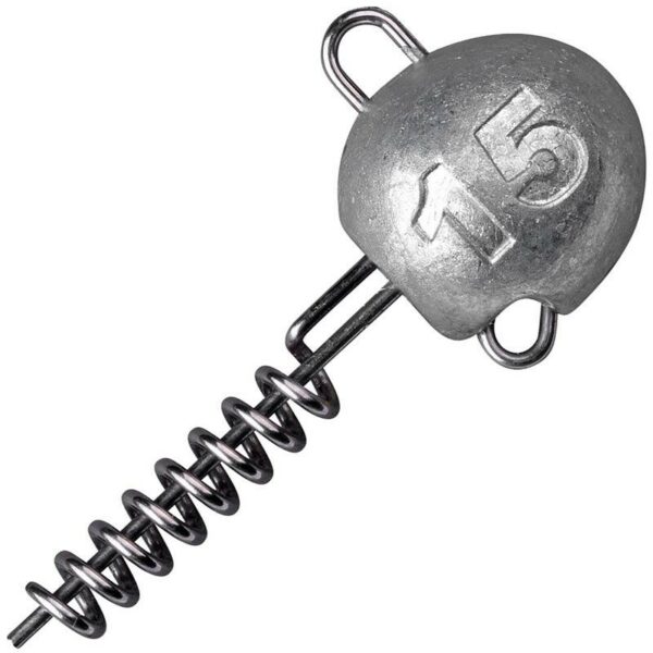 Spro Zinc Screw-in Rubber Jigheads