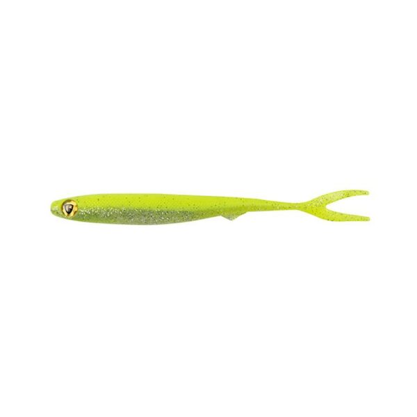 Fox Rage Slick Finesse 11cm coloris UV Chartreuse Ayu