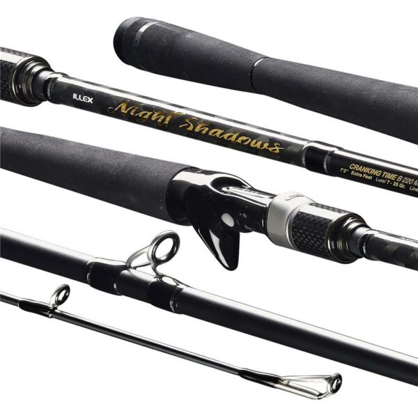 Canne Casting Illex Night Shadows B 220 Mhfg Cranking Time