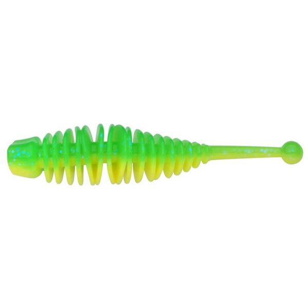 Berkley Powerbait Power Naiad 30mm (par 12) Spring green sunshine yellow