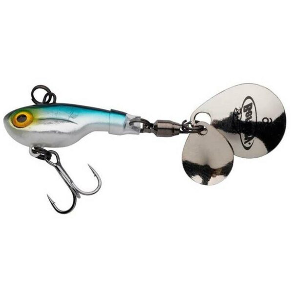 Berkley Pulse Spintail 9g Blue Silver Glitter