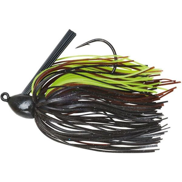 Booyah Baby Boo Jig 316oz 5g BLACK BLACK brown chartreuse