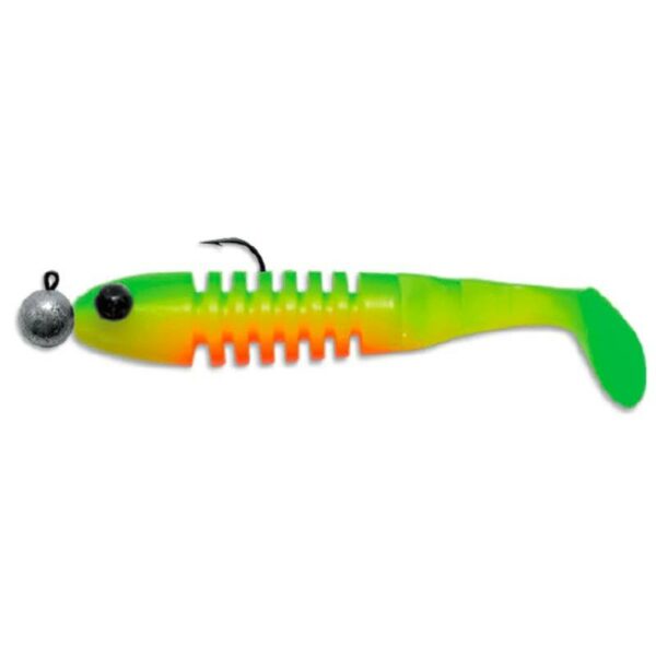 Delalande Skeleton Monté 8cm 7g Fire Tiger