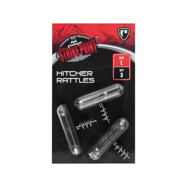 Fox Rage Bruitteurs Strike Point Hitcher Rattle (par 3)