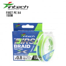 Intech Tresse Braided Line First Braid X8 Green 150M