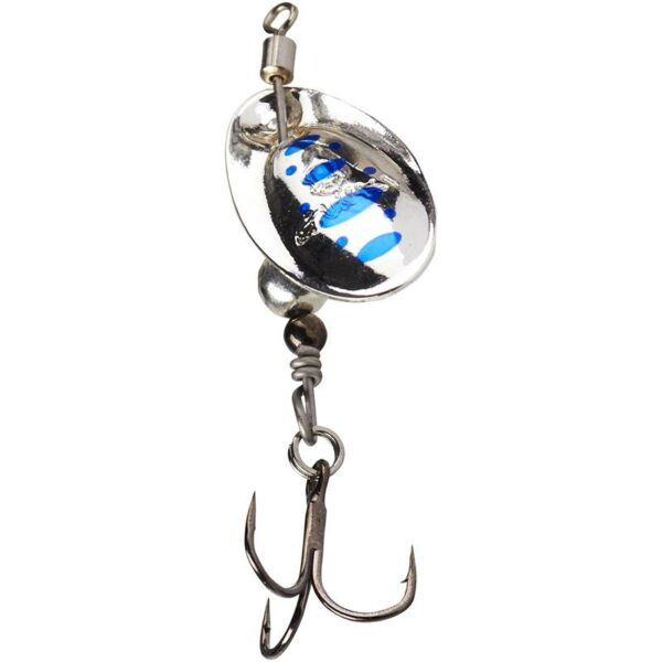Gunki Cuillere Tournante Dots Spotted 1l 2.40g full silver blue
