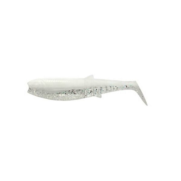 Savage Gear Cannibal Shad A L'unite 8cm 5g White Flash