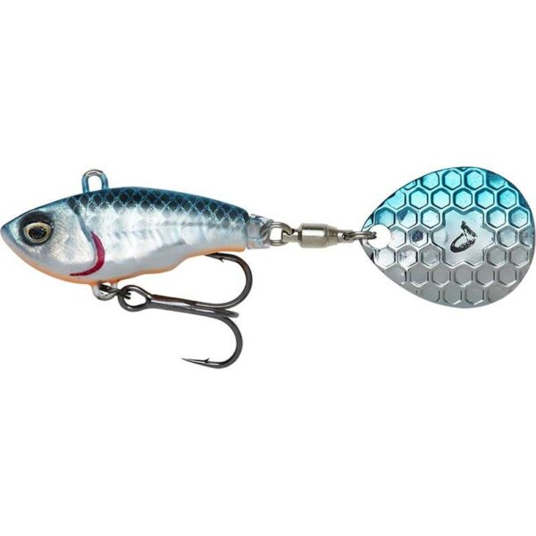 Savage Gear Fat Tail Spin 5.5cm 9g S blue silver